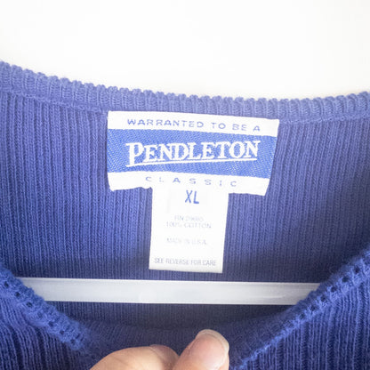Pendleton vintage blue purple sweater women's XLarge image 6