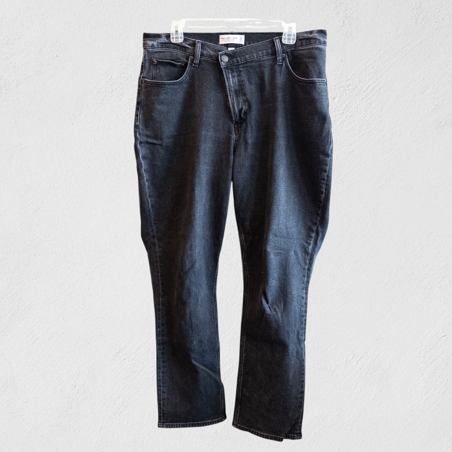 Abercrombie & Fitch 90s Ultra High Rise Black Jeans Womens 32