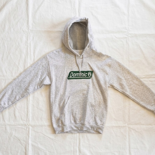 Out of Order Dominic FikeGray Green Solid Hoodie Womens Small