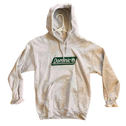 Out of Order Dominic FikeGray Green Solid Hoodie Womens Small