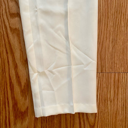 BFA Classics Ivory Cream Straight Leg Dress Pants Womens 10