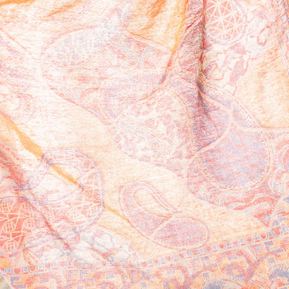 Pashmina Multicolor Red Green Blue Paisley Scarf Womens One Size