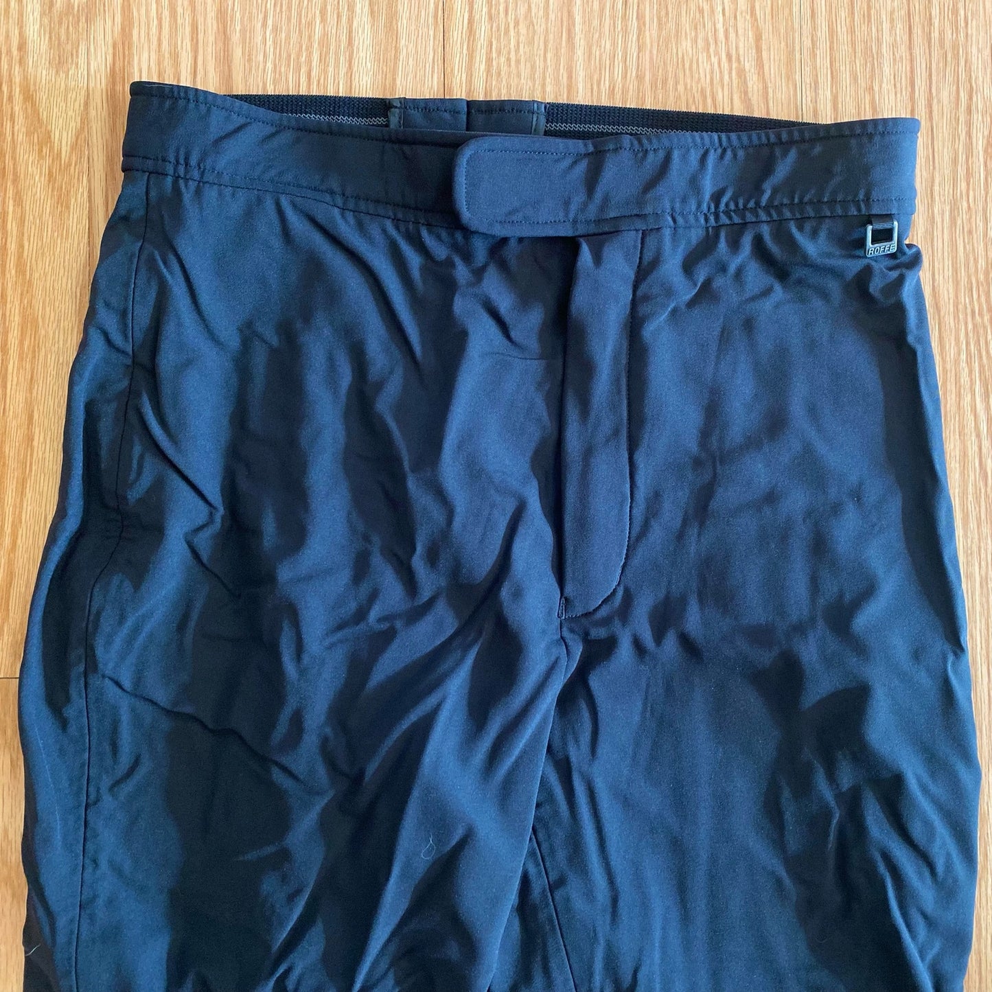 Roffe Gerry Sportswear Vintage Black Snow Ski Pants Womens 10 / 12 Medium