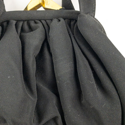J. R. Julius Resnick Vintage Black Purse Bag Satin Coin Purse Womens One Size