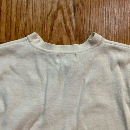 Old Navy Vintage Y2k Beige Striped Sweatshirt Womens XLarge