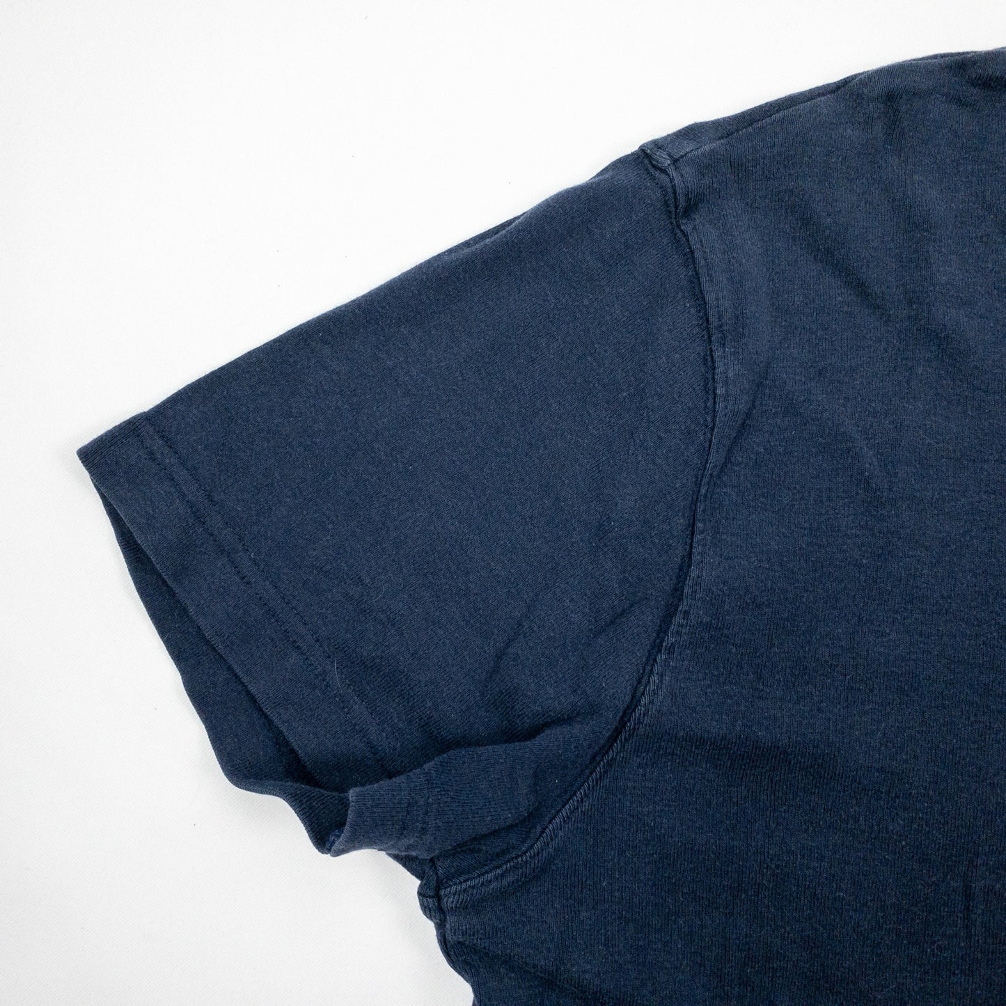 Bobbie Brooks Vintage Navy Blue Button Tee Shirt Womens XLarge