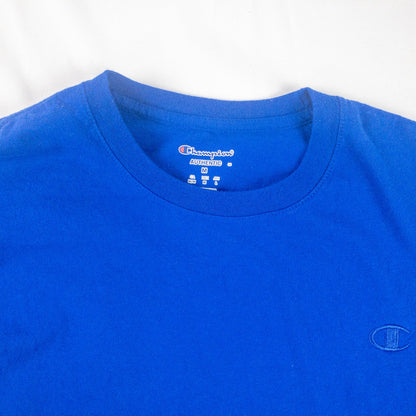 Champion Vintage Blue Casual Tee Shirt Top Mens Small / Medium