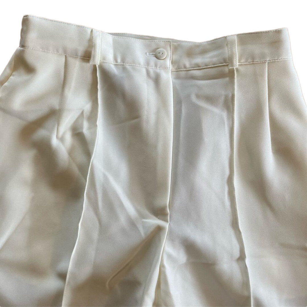 BFA Classics Ivory Cream Straight Leg Dress Pants Womens 10