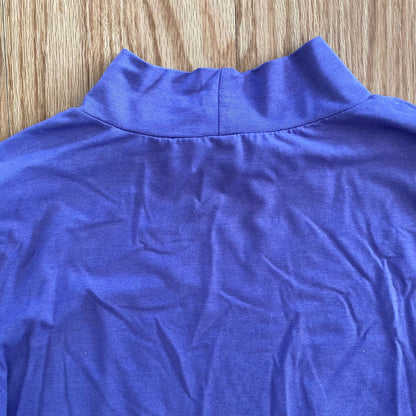 Vintage Y2K Purple Long Sleeve Pullover Turtleneck Top Womens Small