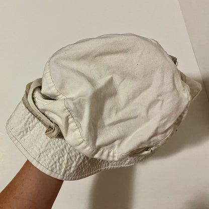 Totes Y2K White Bucket Hat Water Sport Hat Unisex One Size