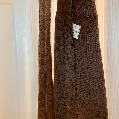 Fashion Neckwear Vintage Brown Tie Mens One Size