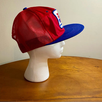 K Products CarQuest Auto Parts Vintage Red Trucker Hat Unisex Mens One Size