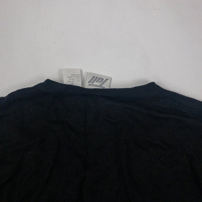 Tail Black Red Colorblock Cardigan Sweater Womens Medium