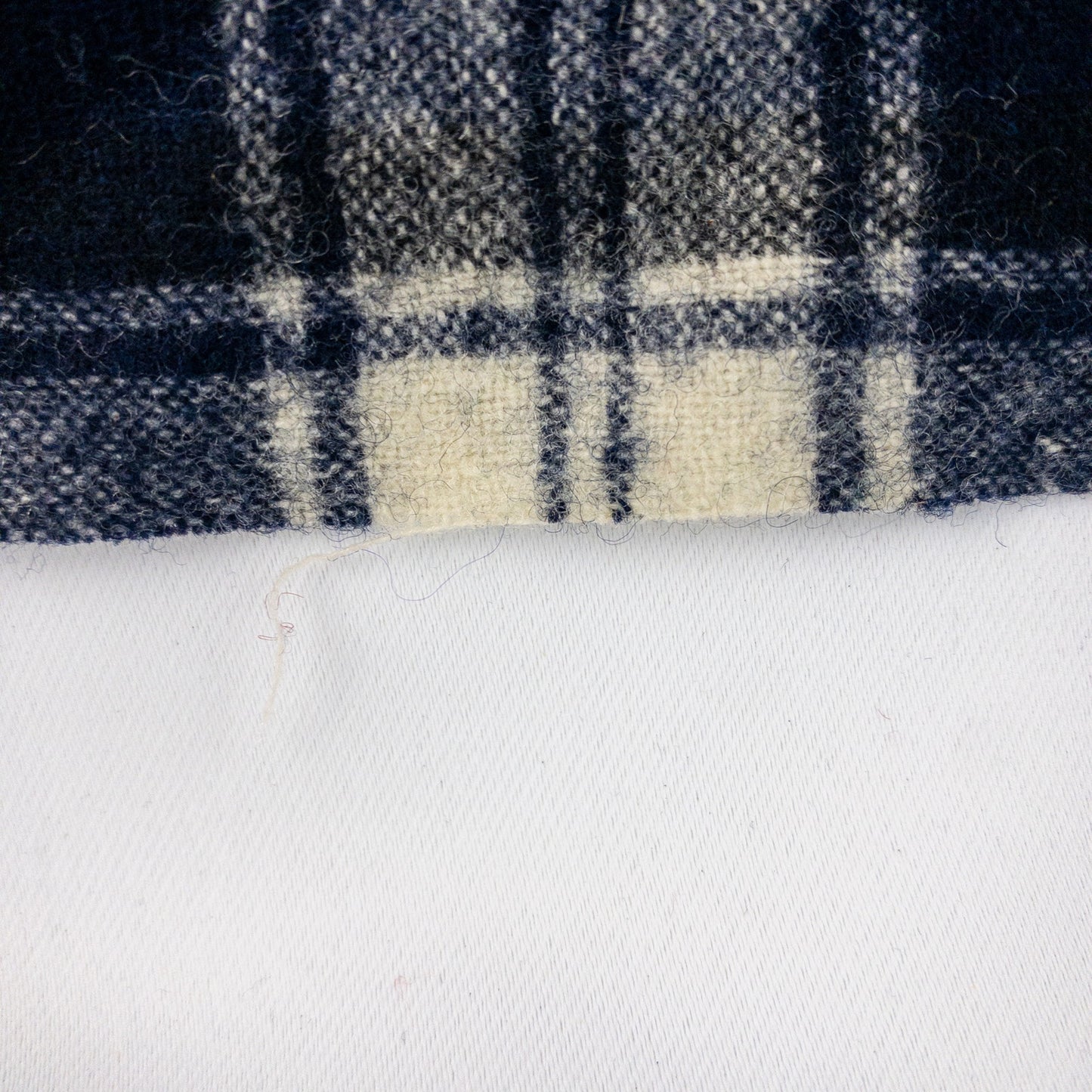 Pendleton Vintage Green Blue Yellow White Plaid Scarf Unisex Men Women One Size