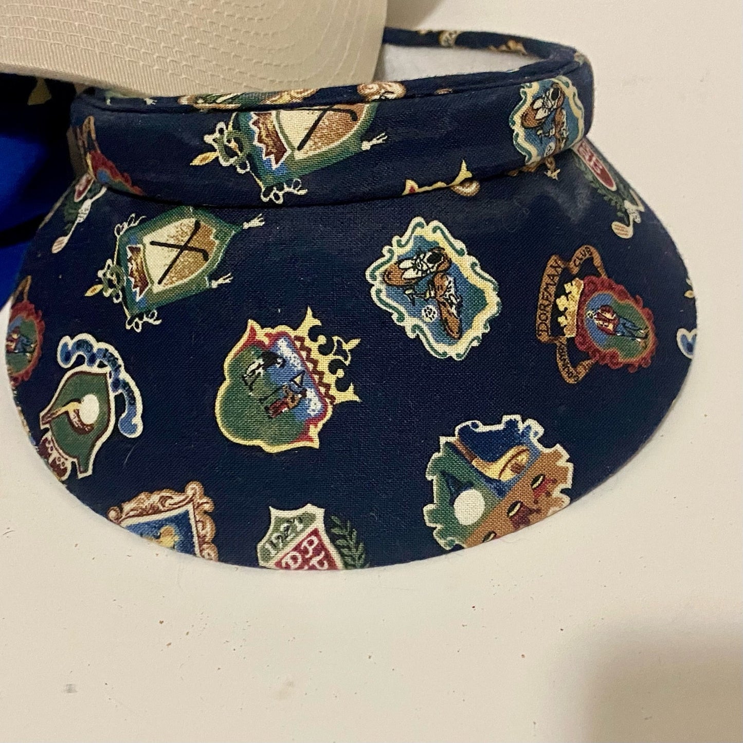 Blue Golf Hat Visor Bundle Unisex Mens One Size