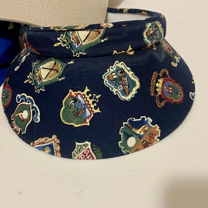 Blue Golf Hat Visor Bundle Unisex Mens One Size