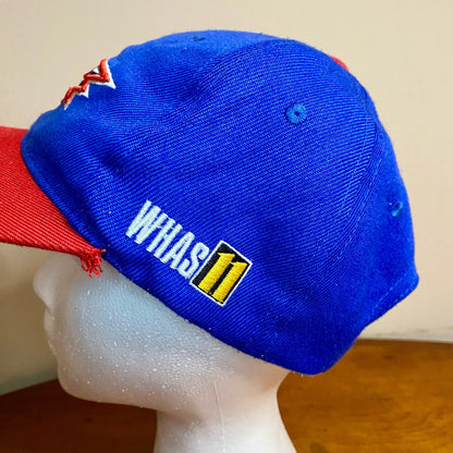 WHAS 11 News Blue Baseball Cap Hat Unisex Mens One Size