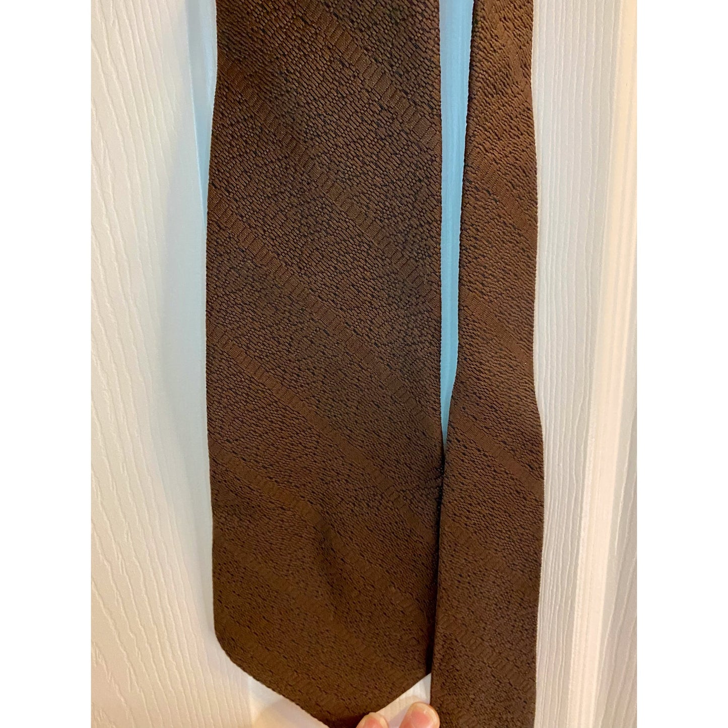 Fashion Neckwear Vintage Brown Tie Mens One Size