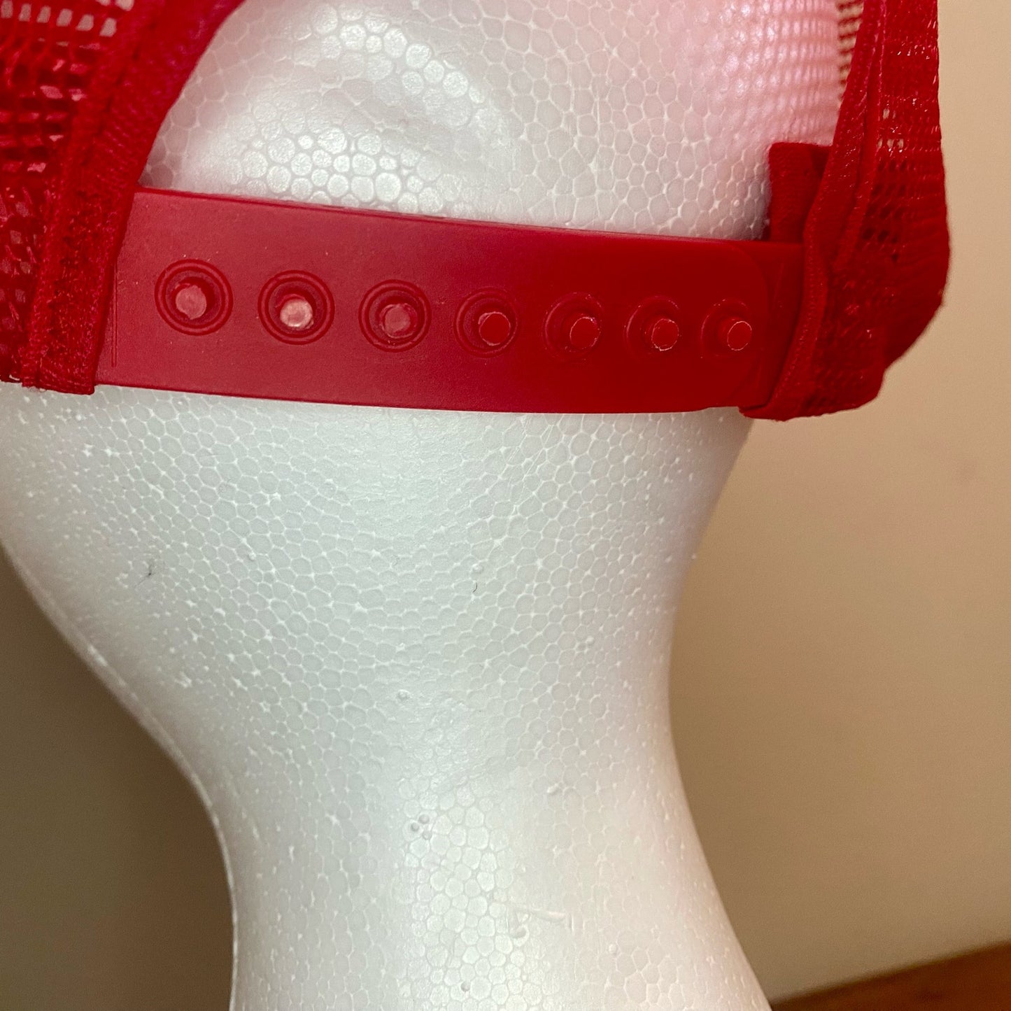 Cryovac Vintage Red Trucker Hat Cap Mens Unisex One Size