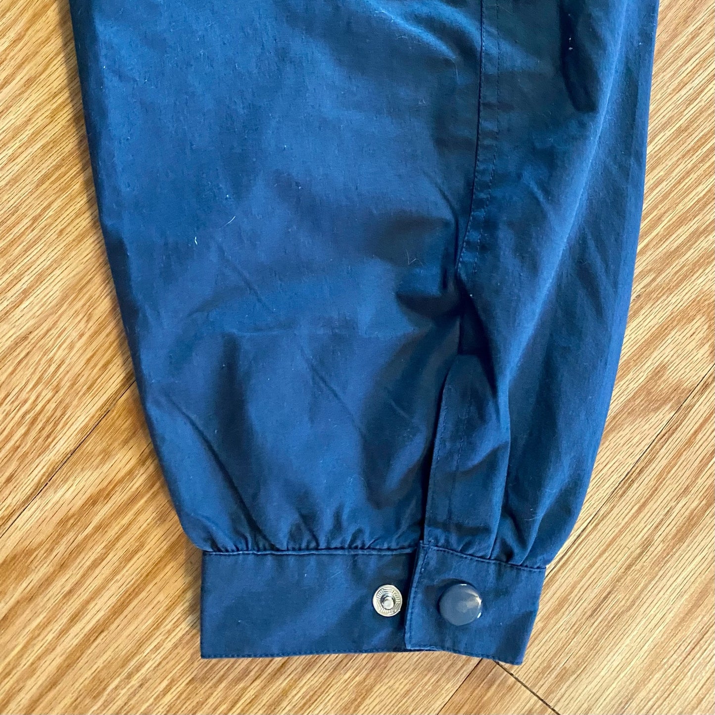 Castaways Vintage Blue Nautical Stripe Windbreaker Jacket Unisex Mens XLarge