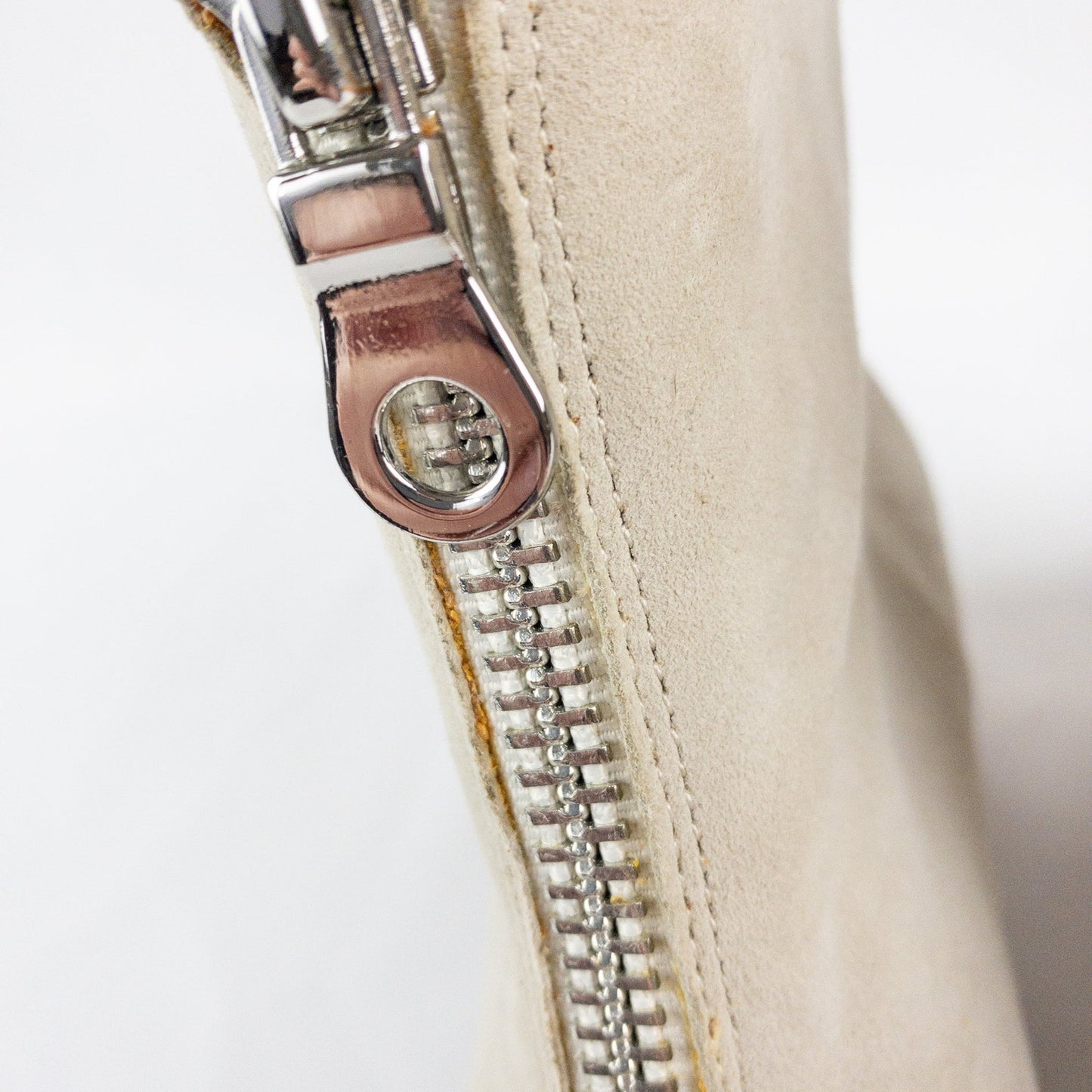 Anthropologie Matiko Mylvia Tan Suede Front Zip Ankle Boots Womens 6