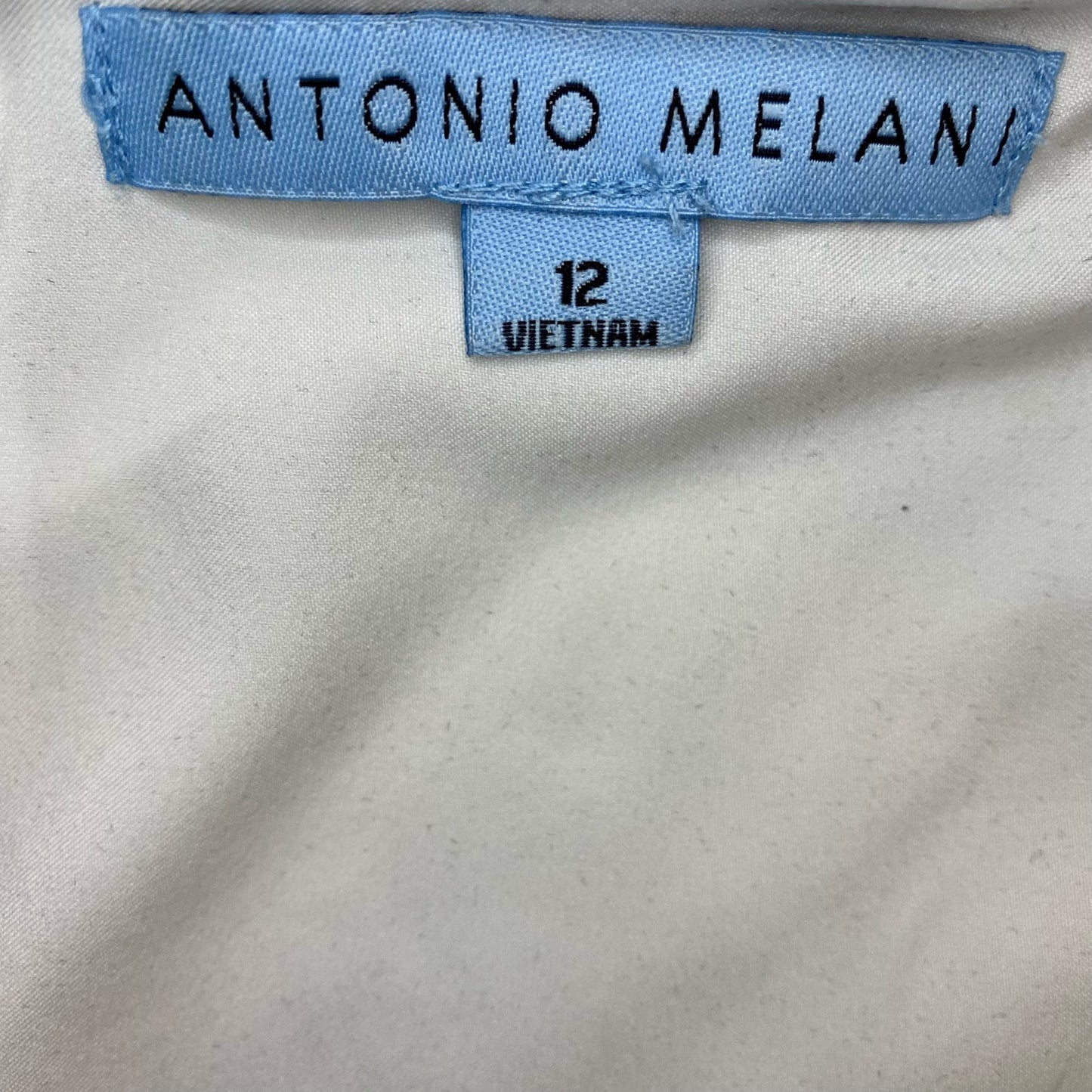Antonio Melani Tan Sleeveless Wide Leg Jumpsuit Womens 12