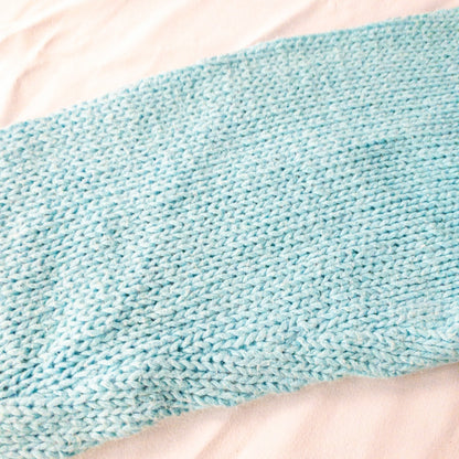 Harbor Lights Vintage Blue Ribbed Ramie Knit Sweater Womens Small
