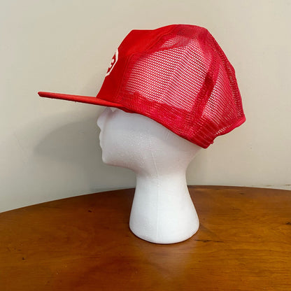 Cryovac Vintage Red Trucker Hat Cap Mens Unisex One Size