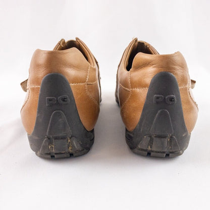 Paul Green Munchen Tan Brown Austrian Leather Shoes Womens 7.5