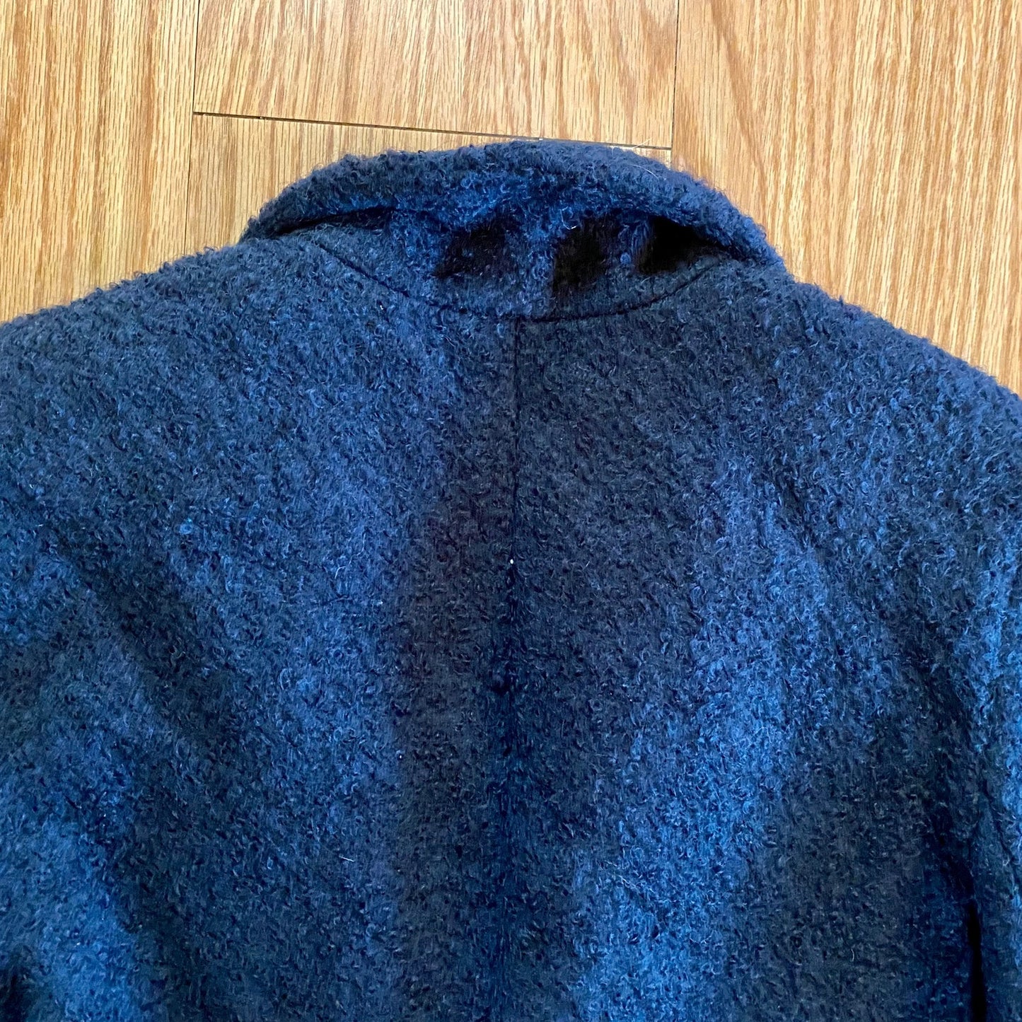 Carole Little Saint-Tropez West Vintage Blue Wool Blazer Womens XSmall