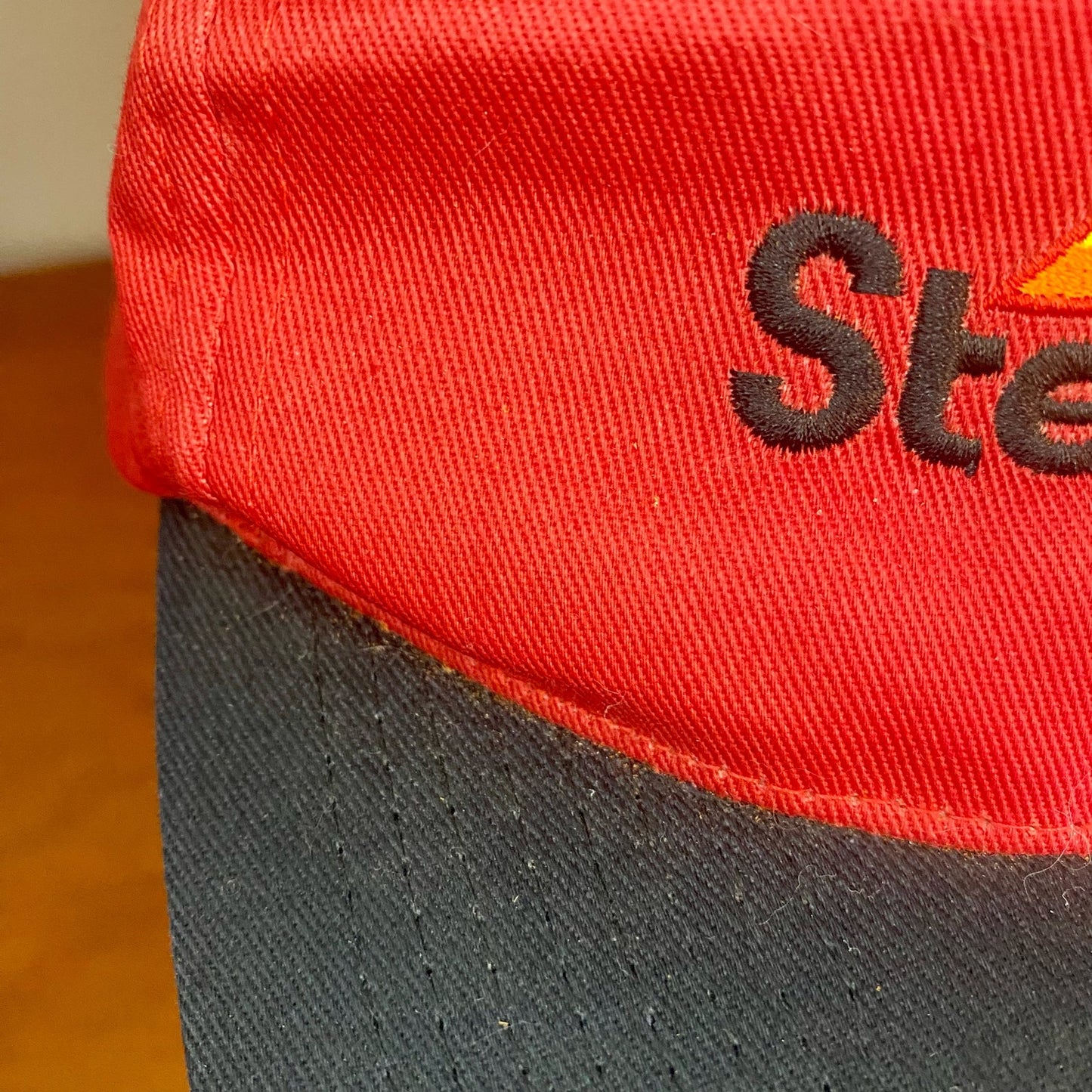 Stewart Seeds Red Adjustable Snapback IN-DE Baseball Hat Unisex Mens One Size