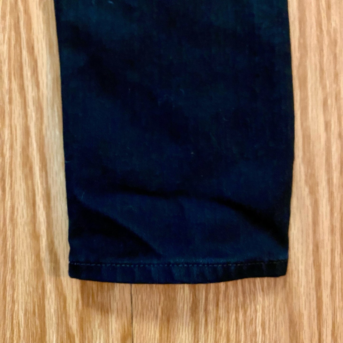 Hudson Collin Flap Skinny Jeans Black Mid Rise Womens 25