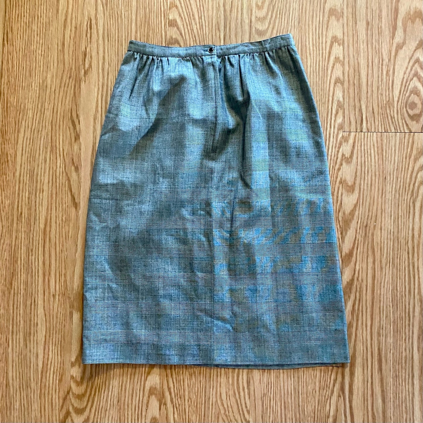 Emanuel Ungaro Parallele Gray Stripe Blazer Skirt Set Womens 6