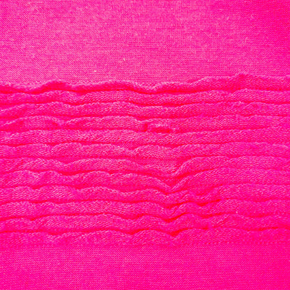 Joseph A Pink Ruffle Maximalist Blouse Top Womens Small