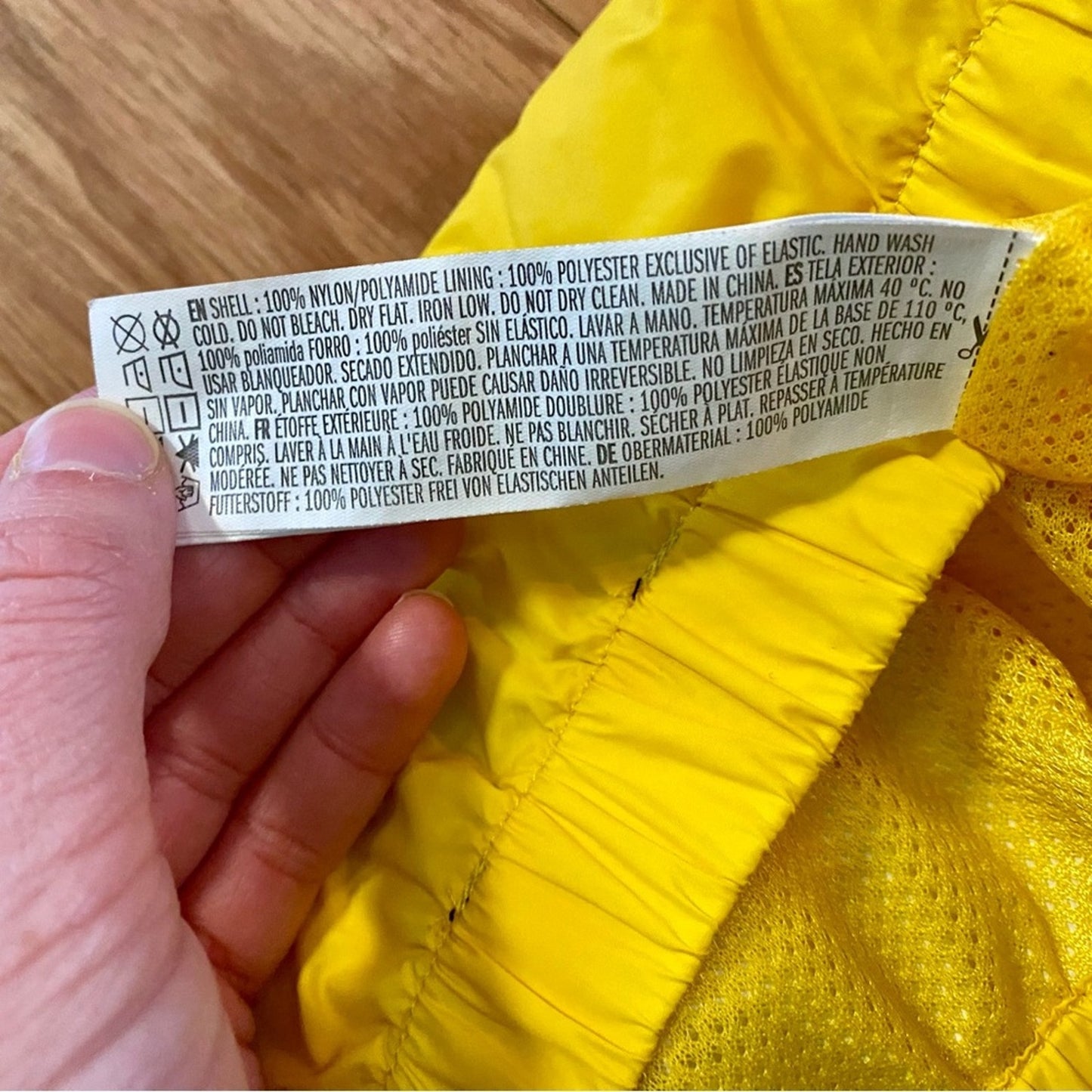 Forever 21 Yellow Raincoat Mini Skirt Y2K Style Womens Medium