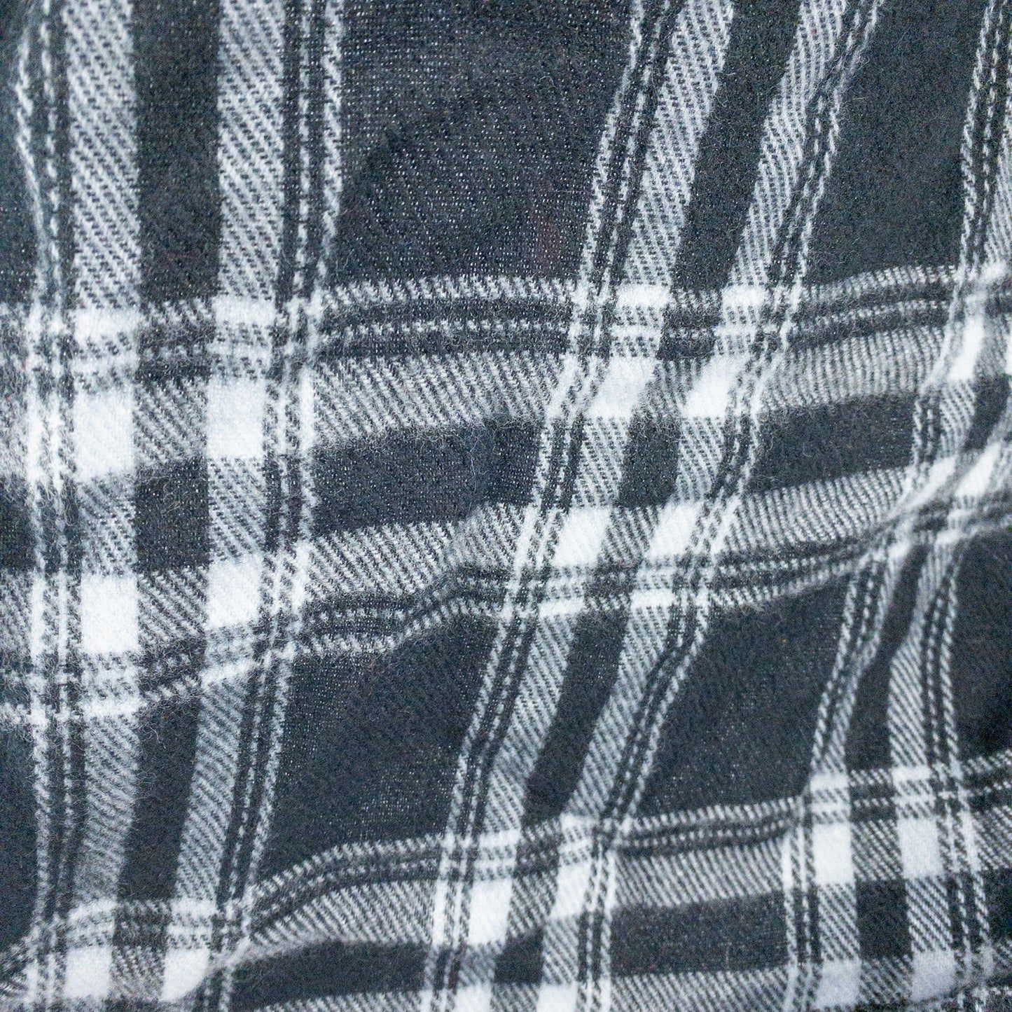 Apexx Black & Gray Plaid Blanket Scarf Unisex Mens Womens One Size