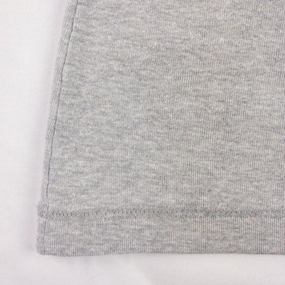 Champion Heather Gray V Neck Slim Tee Shirt Womens Large