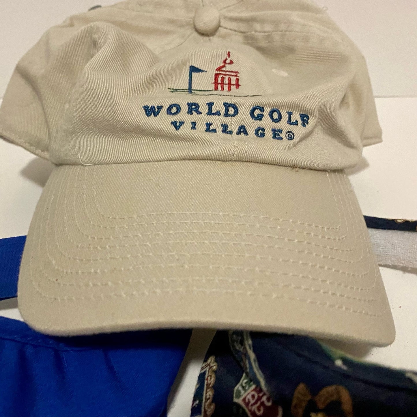Blue Golf Hat Visor Bundle Unisex Mens One Size