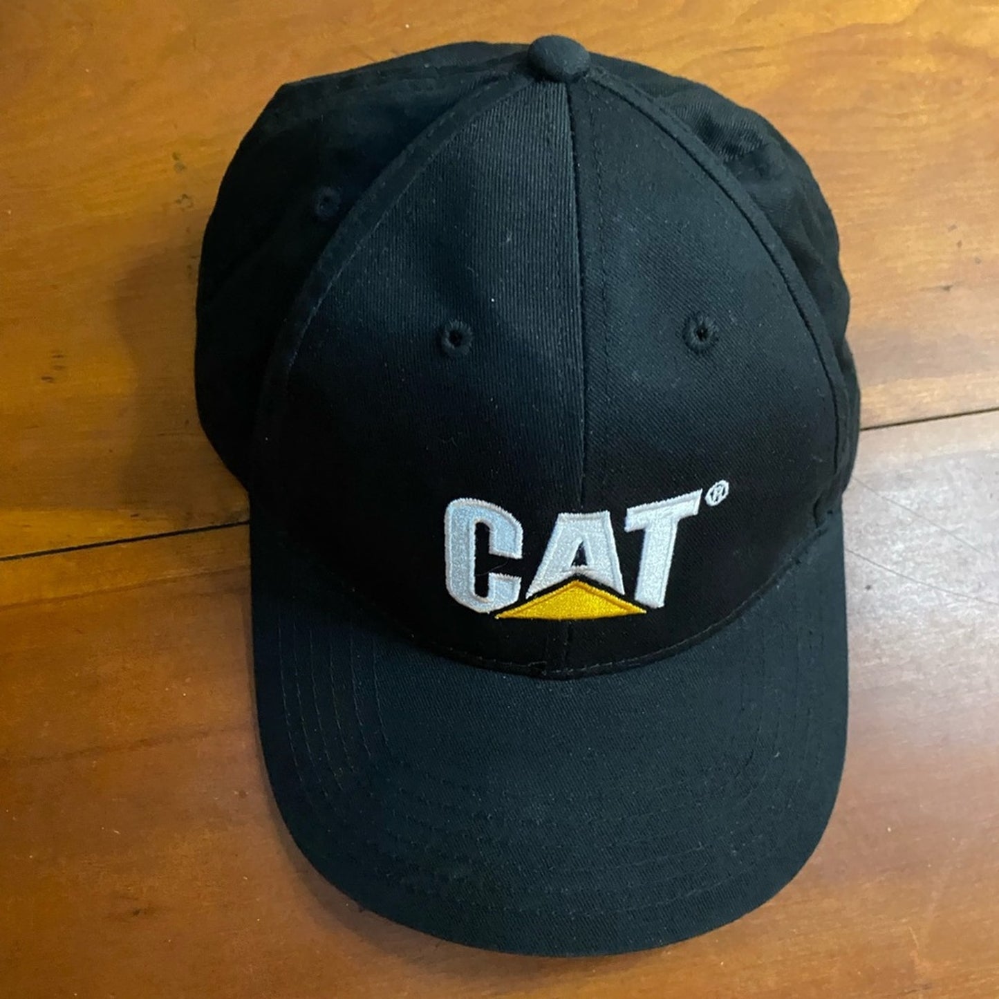 Caterpillar CAT Black Logo Baseball Trucker Hat Unisex Mens One Size