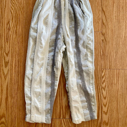 All That Jazz Vintage Reversible Striped Cropped Jumpsuit Womens 0-2