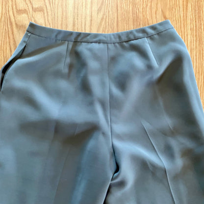 Tahari Levine Vintage Gray Straight Leg Dress Pants Womens 10