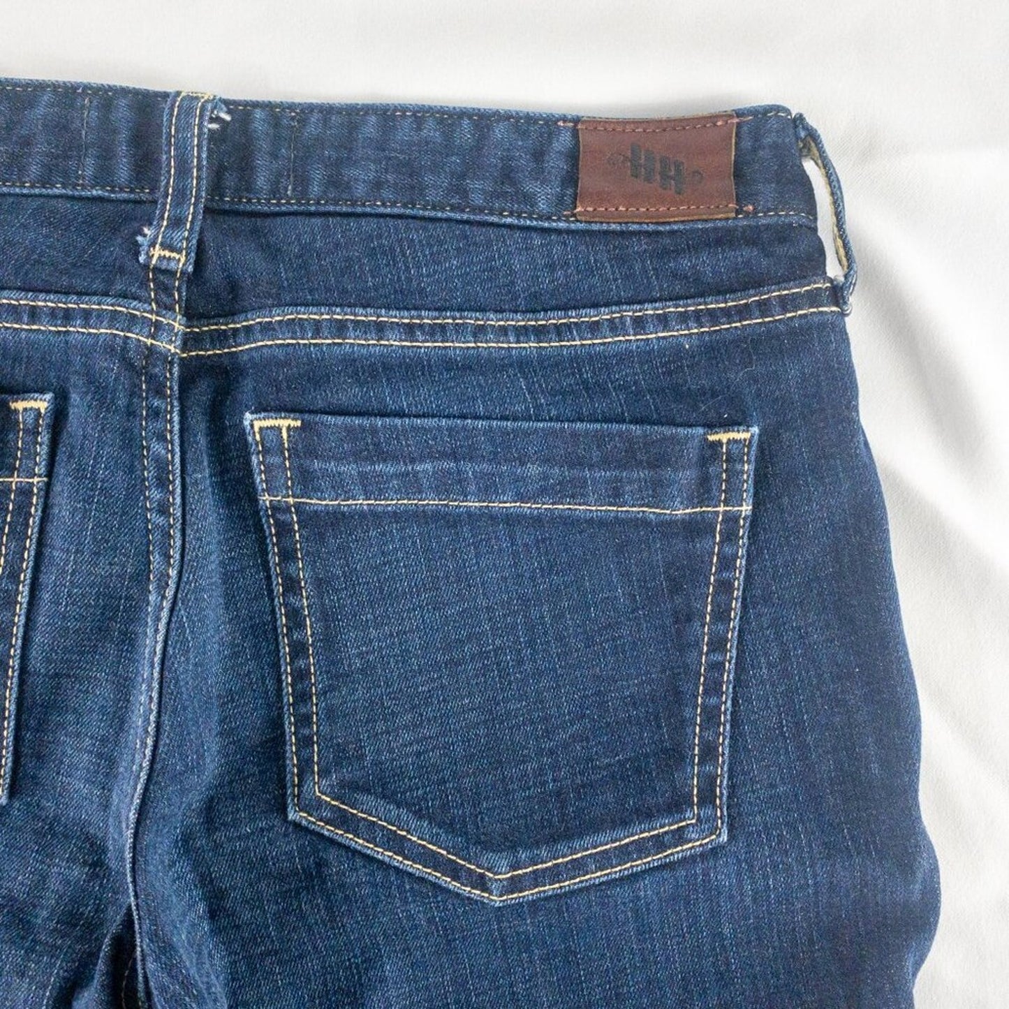Anthropologie Holding Horses Blue Denim Boy Shorts Womens 27