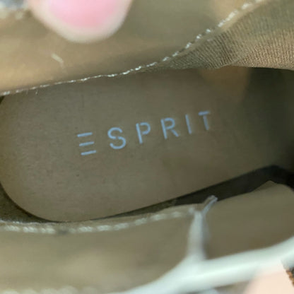Esprit Kali Tan Brown High Heel Ankle Booties Shoes Womens 7.5