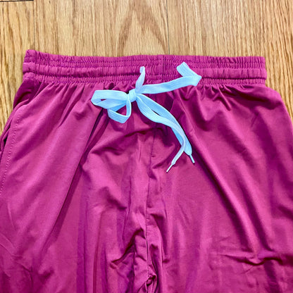 Real Essentials Pink Black & Gray Dry Fit Joggers Pants Bundle Womens Small