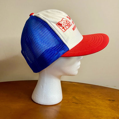 DA S&T Hardware Vintage White Trucker Hat Unisex Mens One Size