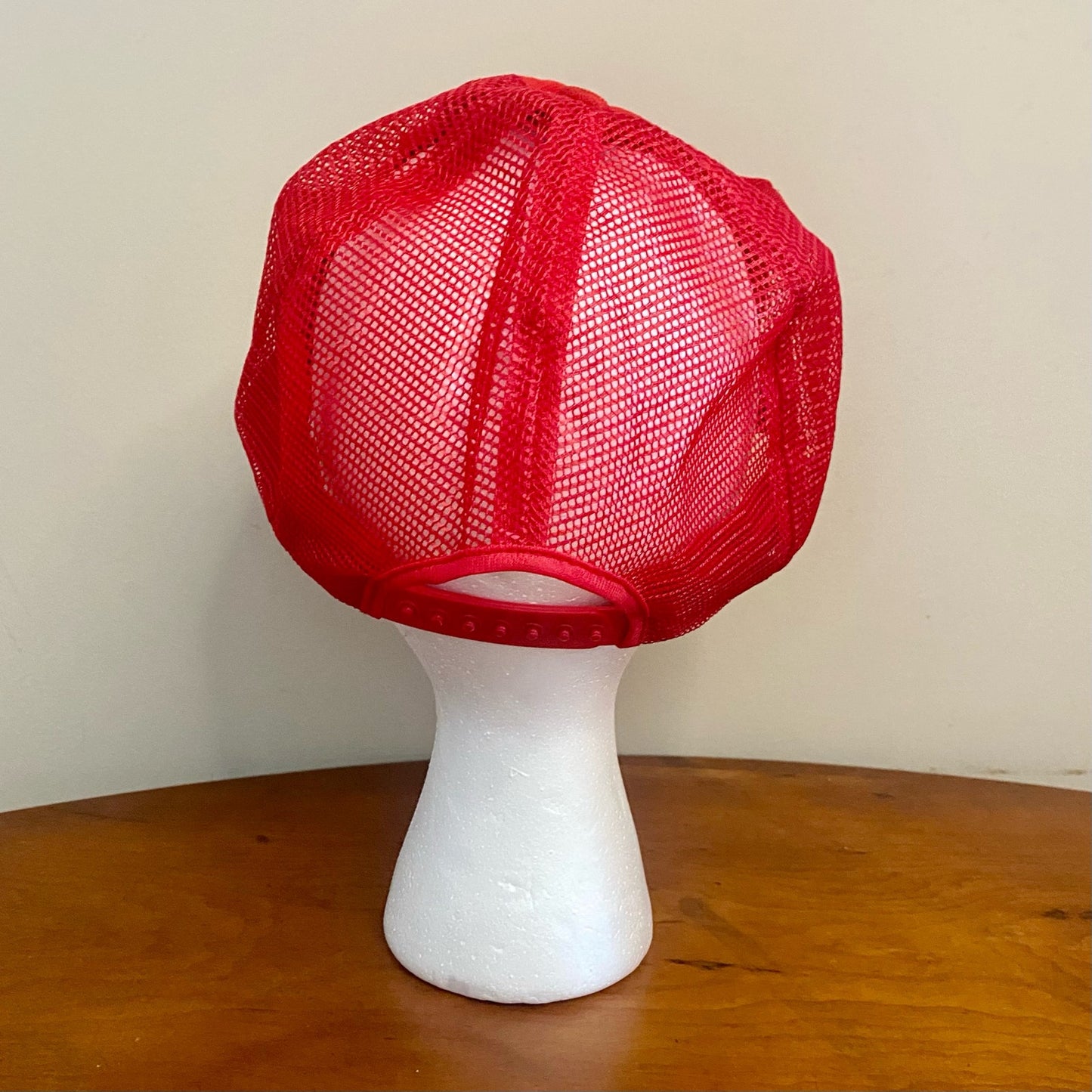 Cryovac Vintage Red Trucker Hat Cap Mens Unisex One Size