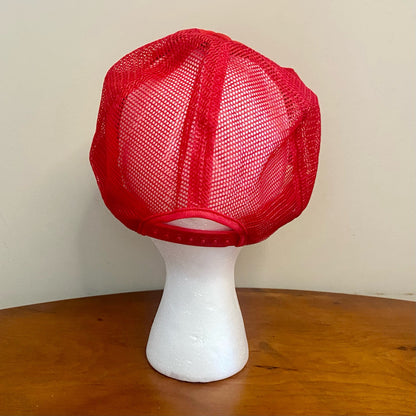Cryovac Vintage Red Trucker Hat Cap Mens Unisex One Size