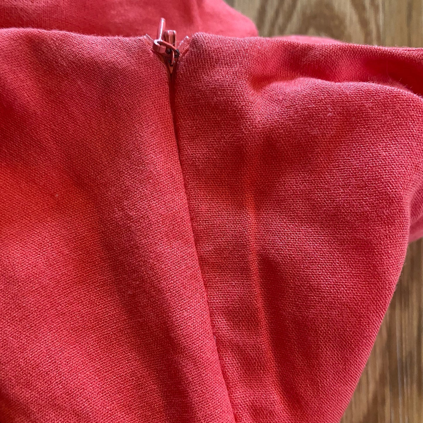 Esley Sleeveless Pink Abstract A-Line Mini Dress Womens Medium