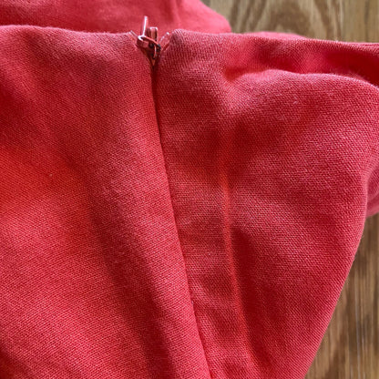 Esley Sleeveless Pink Abstract A-Line Mini Dress Womens Medium