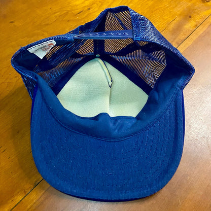 DA Vintage Curwood Packaging Food Blue Baseball Cap Hat Unisex Mens One Size